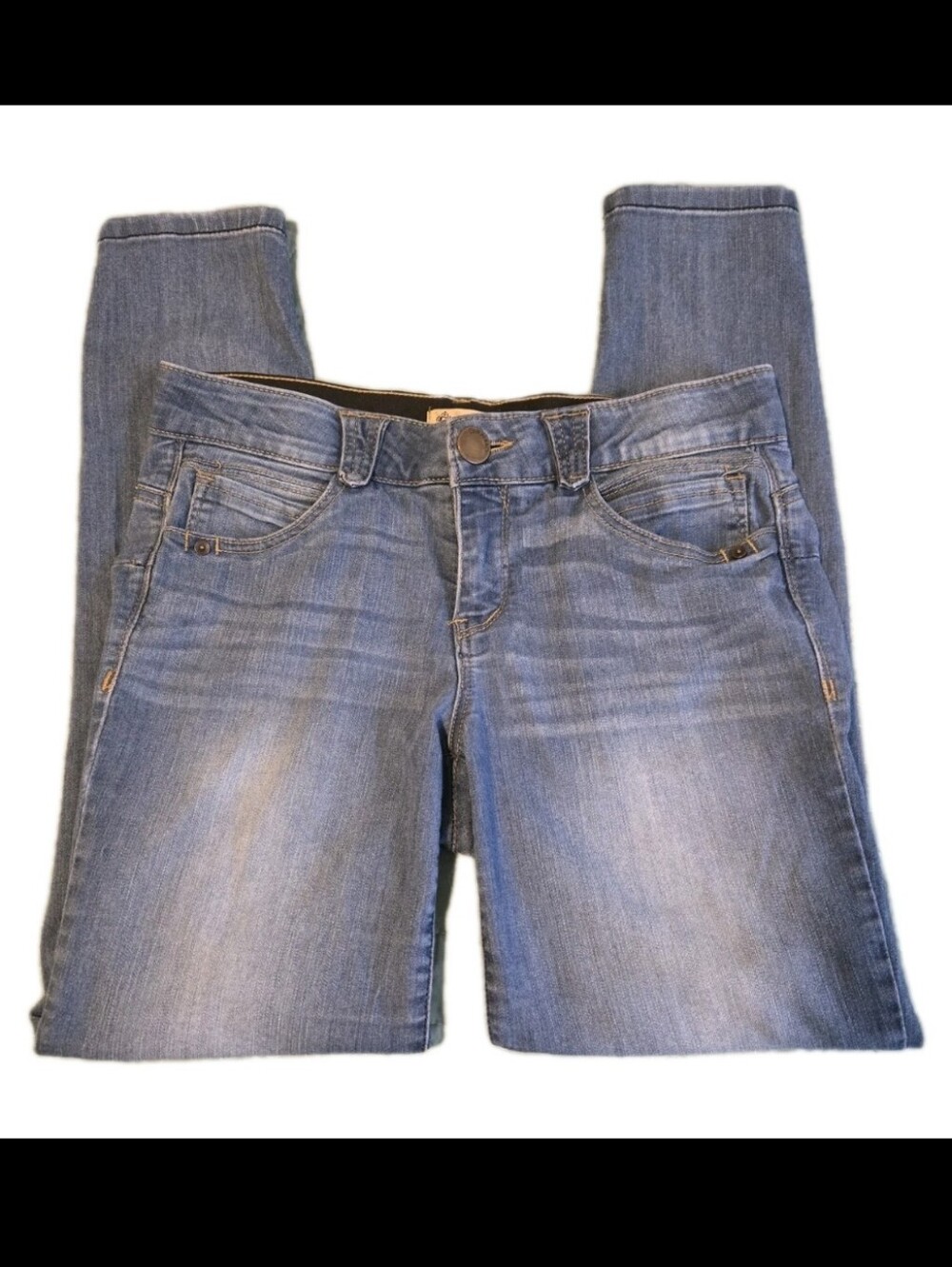 Women’s Democracy AB Solutions Blue Denim Jeans Size 6 Straight Leg Stretch
